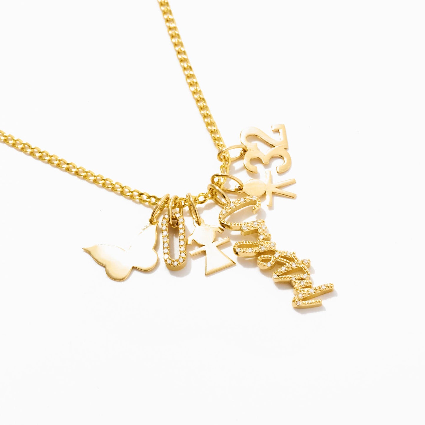 Diamant Namensanhänger