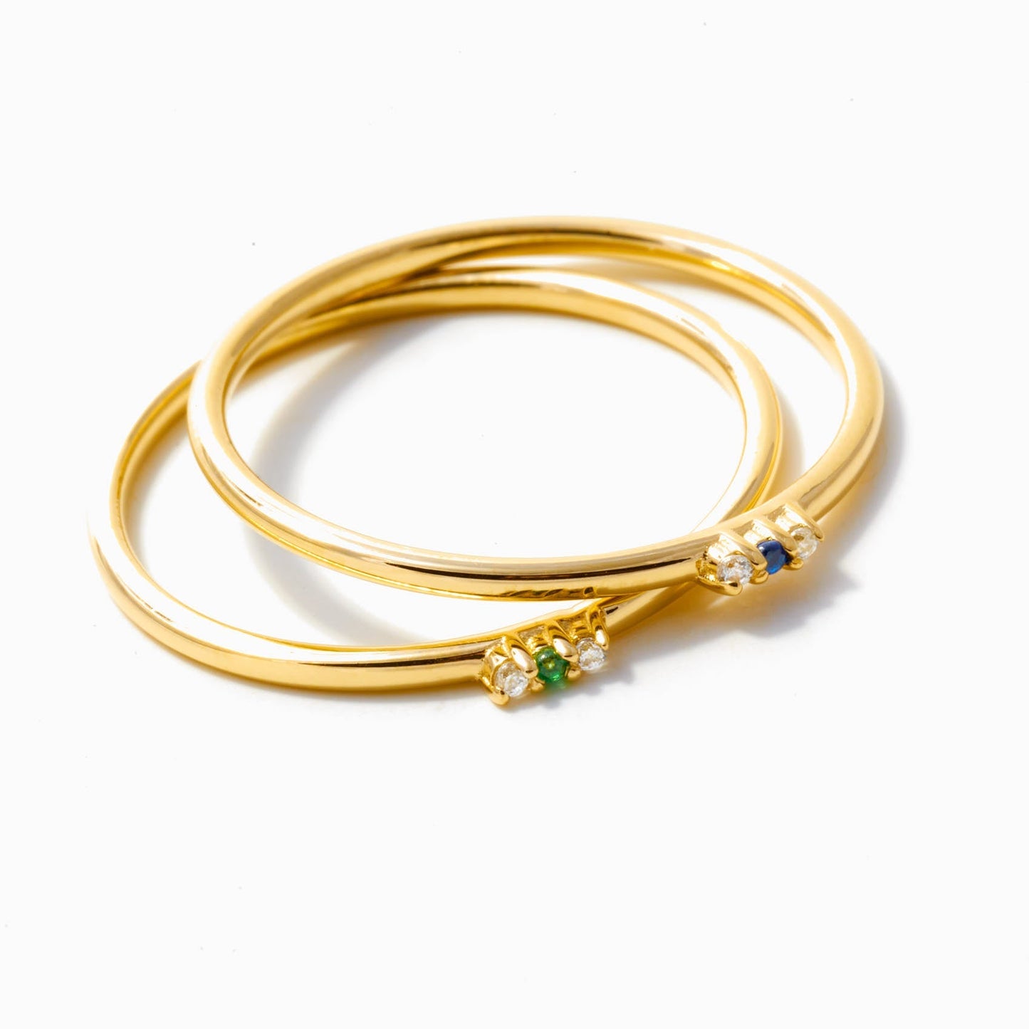 Geburtsstein-Trio-Ring