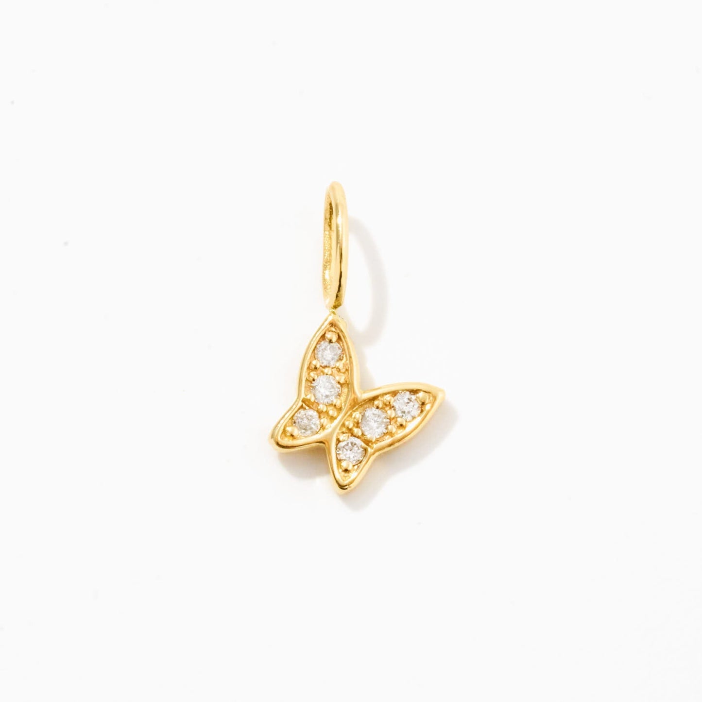 Diamant-Schmetterlings-Charm