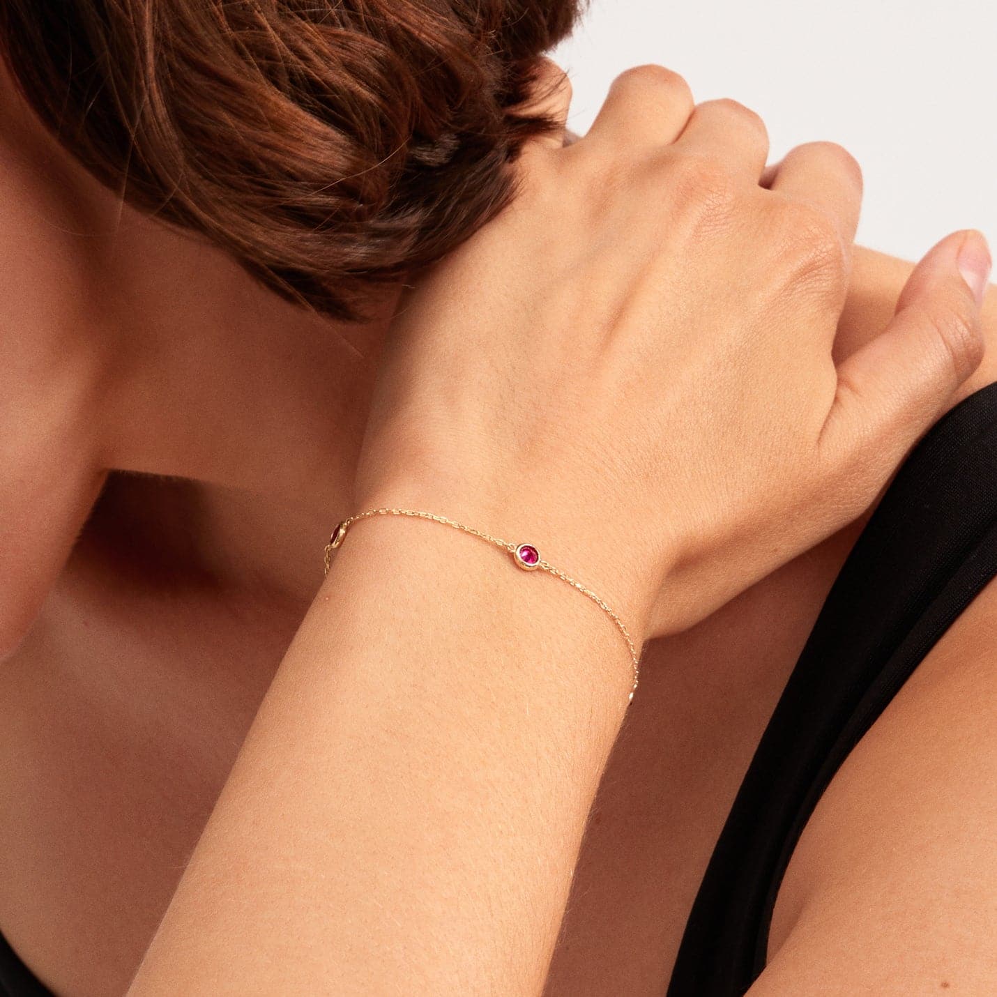 Ruby Station Armband