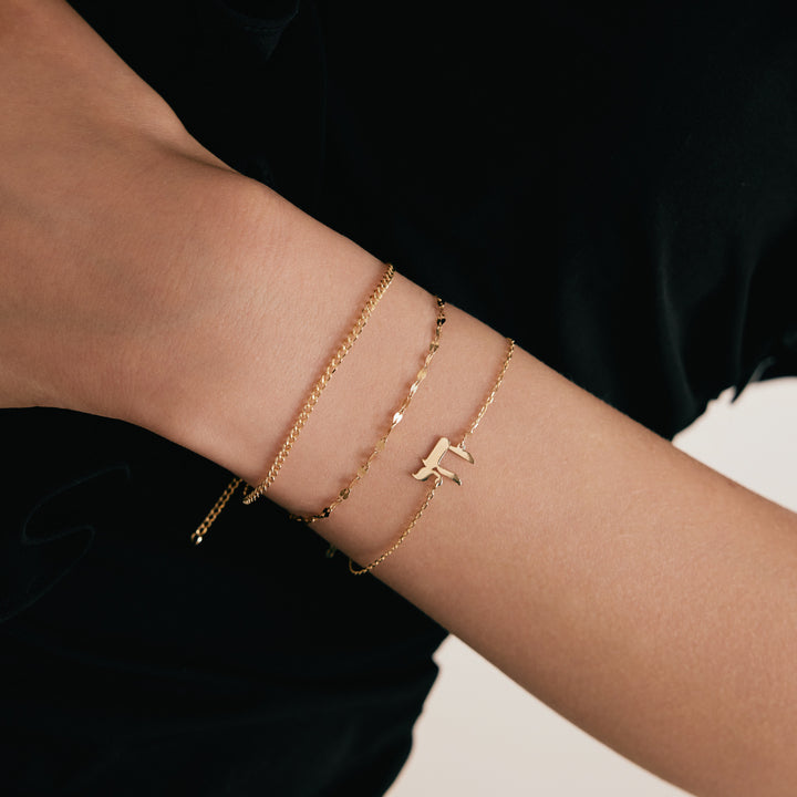 Bracelet Chai Hébreu en or massif 585