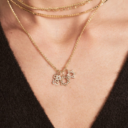 Diamant Stern Davids Charme