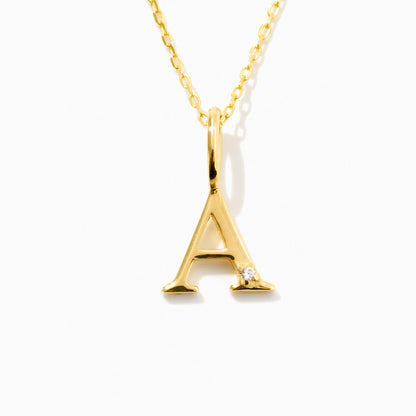 Kleiner Diamant-Charm mit Initialen