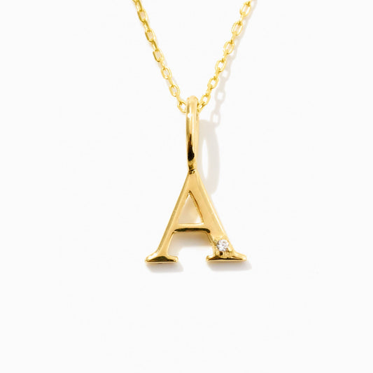 Kleiner Diamant-Charm mit Initialen