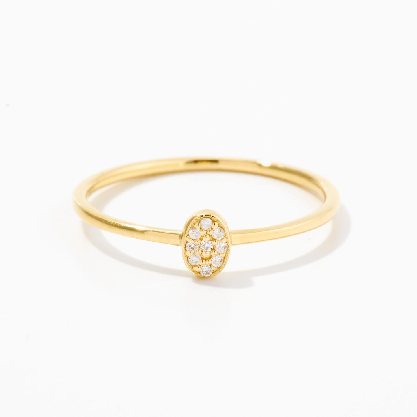 Diamant Buchstabenring