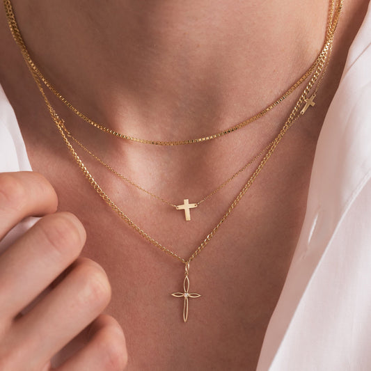 Mini-Kreuz-Anhänger