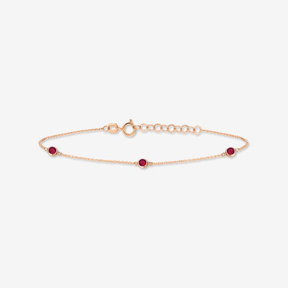 Ruby Station Armband