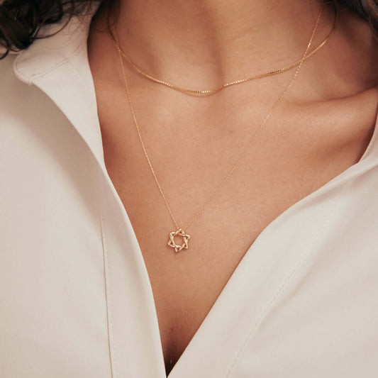 Unendlichkeitsstern von David Halskette