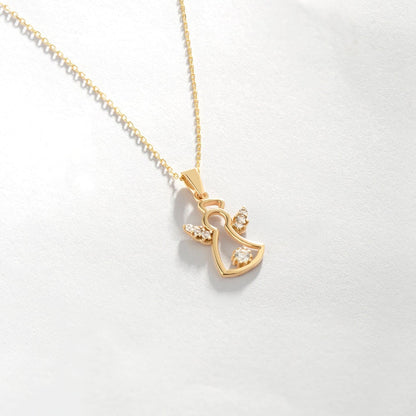 Solitaire -Halskette - Gelin -Diamant