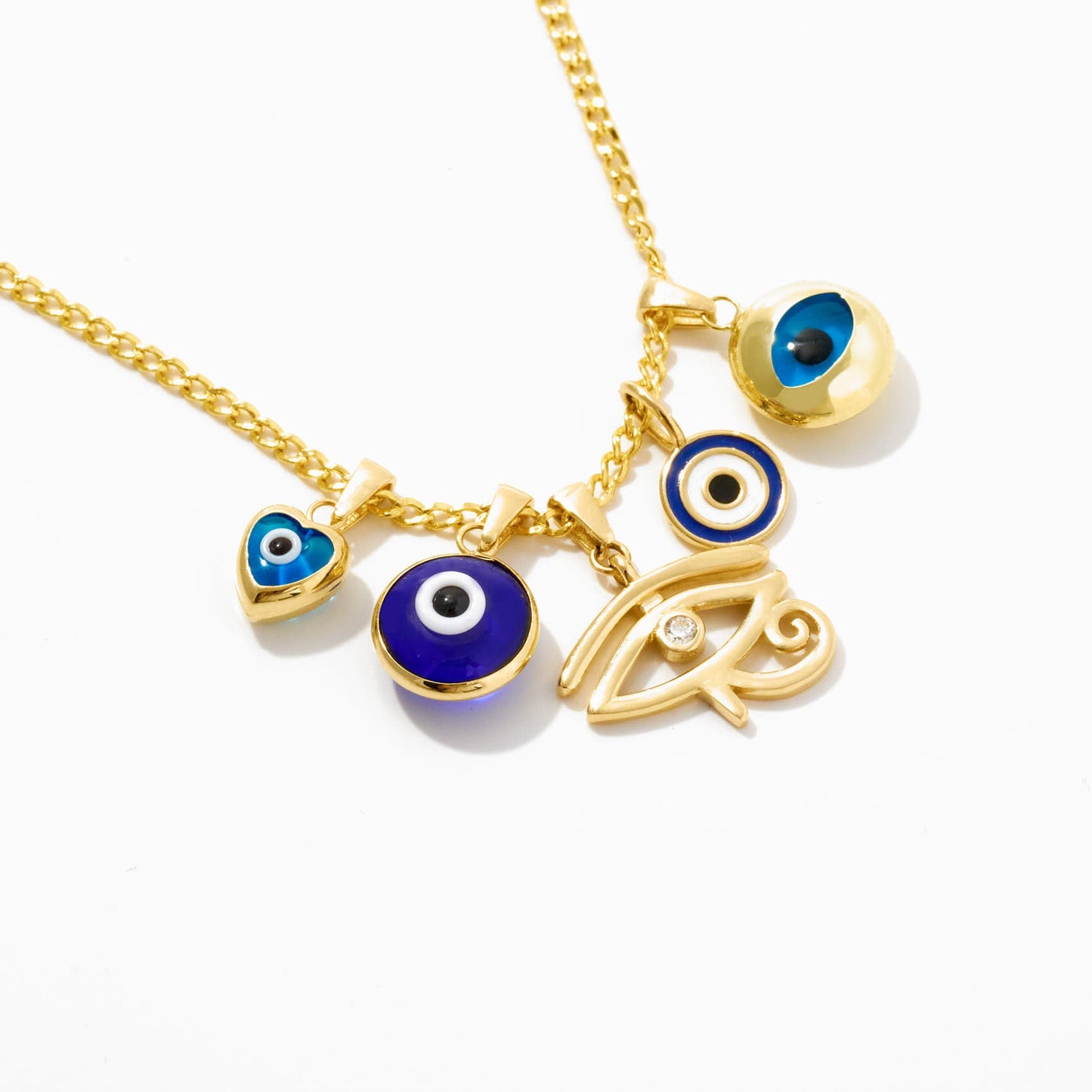 Heart Evil Eye Charm