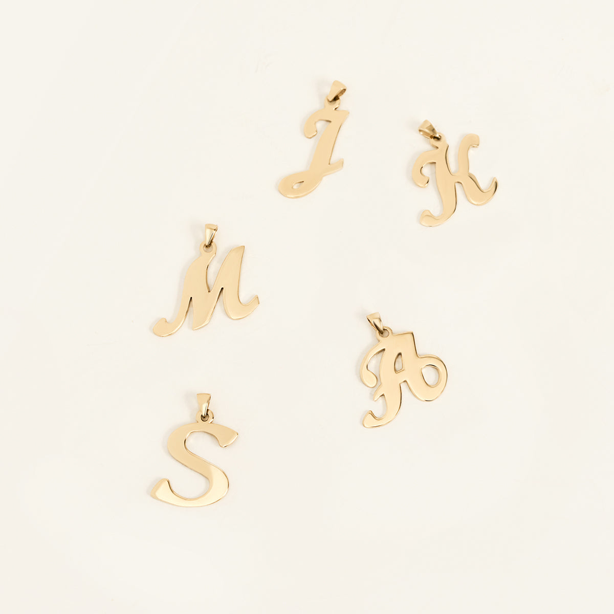 Custom CZ Initial Anhänger Halskette