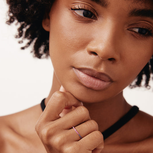 Regenbogen Ewigkeitsring