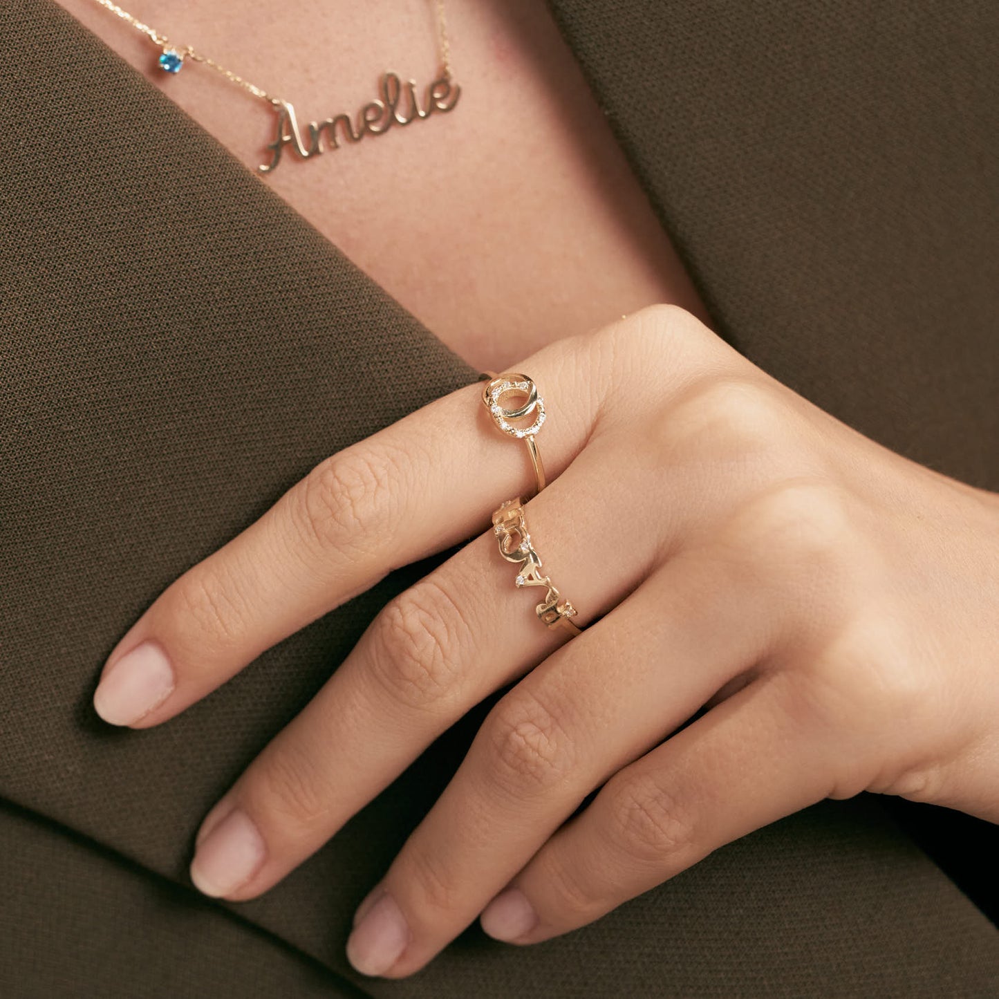 Diamant Namensring