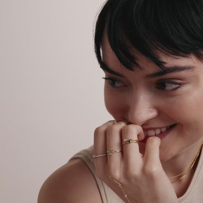 Voller Ewigkeits-Diamantring